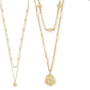 Kendra Scott Clove Multi Strand Necklace in Gold